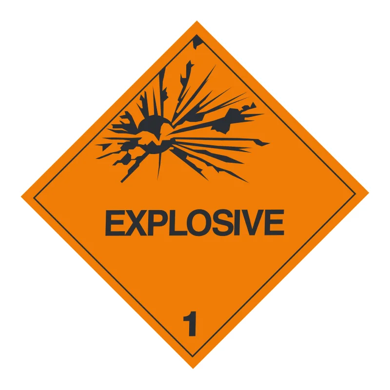 Class 1 Explosive Goods
