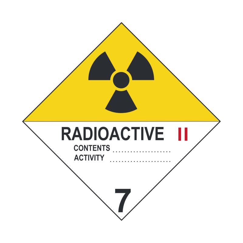 Class 7.2 Radioactive 2 Label
