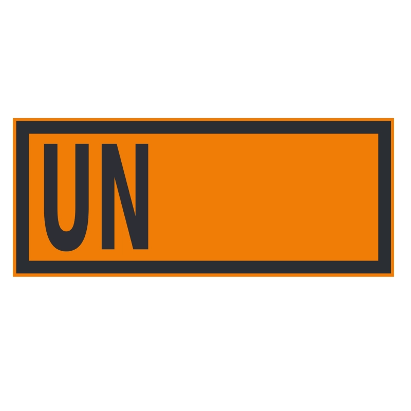UN - Number Panel Blank